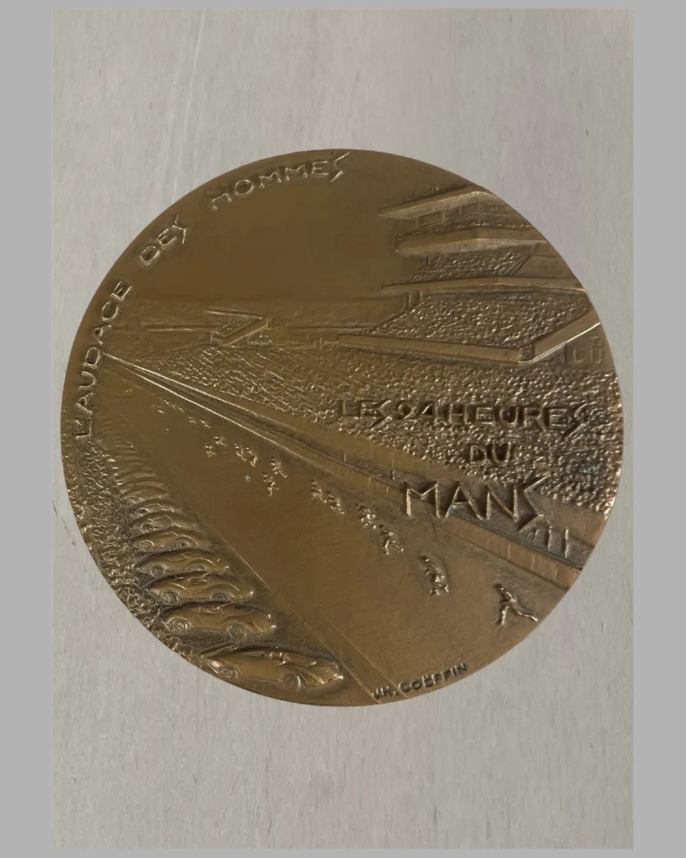 24 Heures du Mans 1923-1973, 50th anniversary bronze medallion