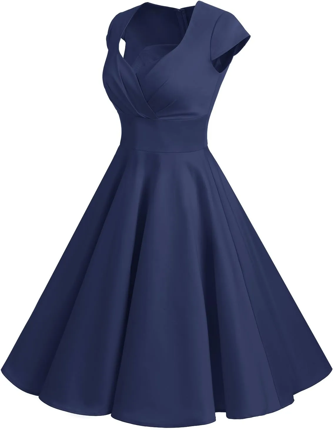 Bbonlinedress Women Short 1950s Retro Vintage Cocktail Party Swing Dresses