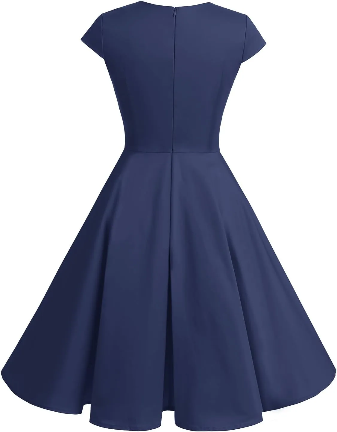 Bbonlinedress Women Short 1950s Retro Vintage Cocktail Party Swing Dresses