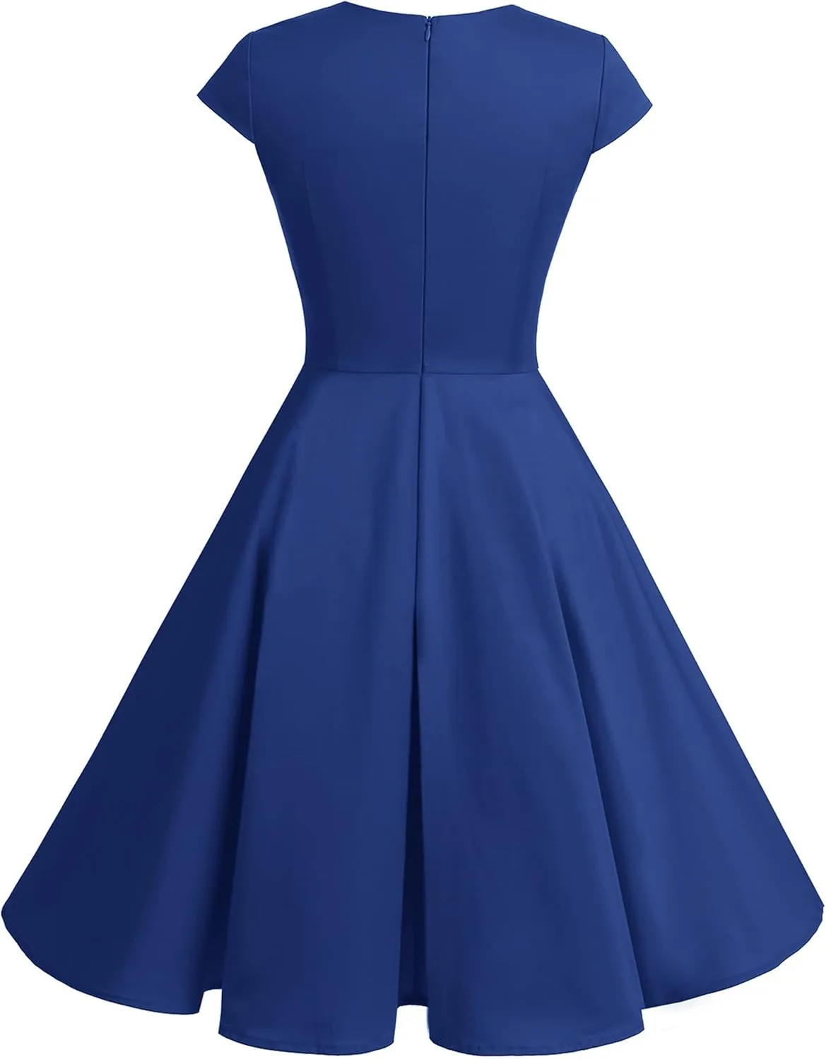 Bbonlinedress Women Short 1950s Retro Vintage Cocktail Party Swing Dresses