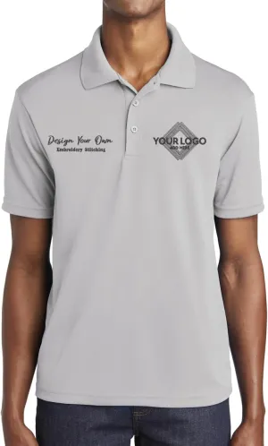 INK STITCH Men St640 Custom Embroidery Personalized Logo Texs Mesh Cool Fit Polo Shirts