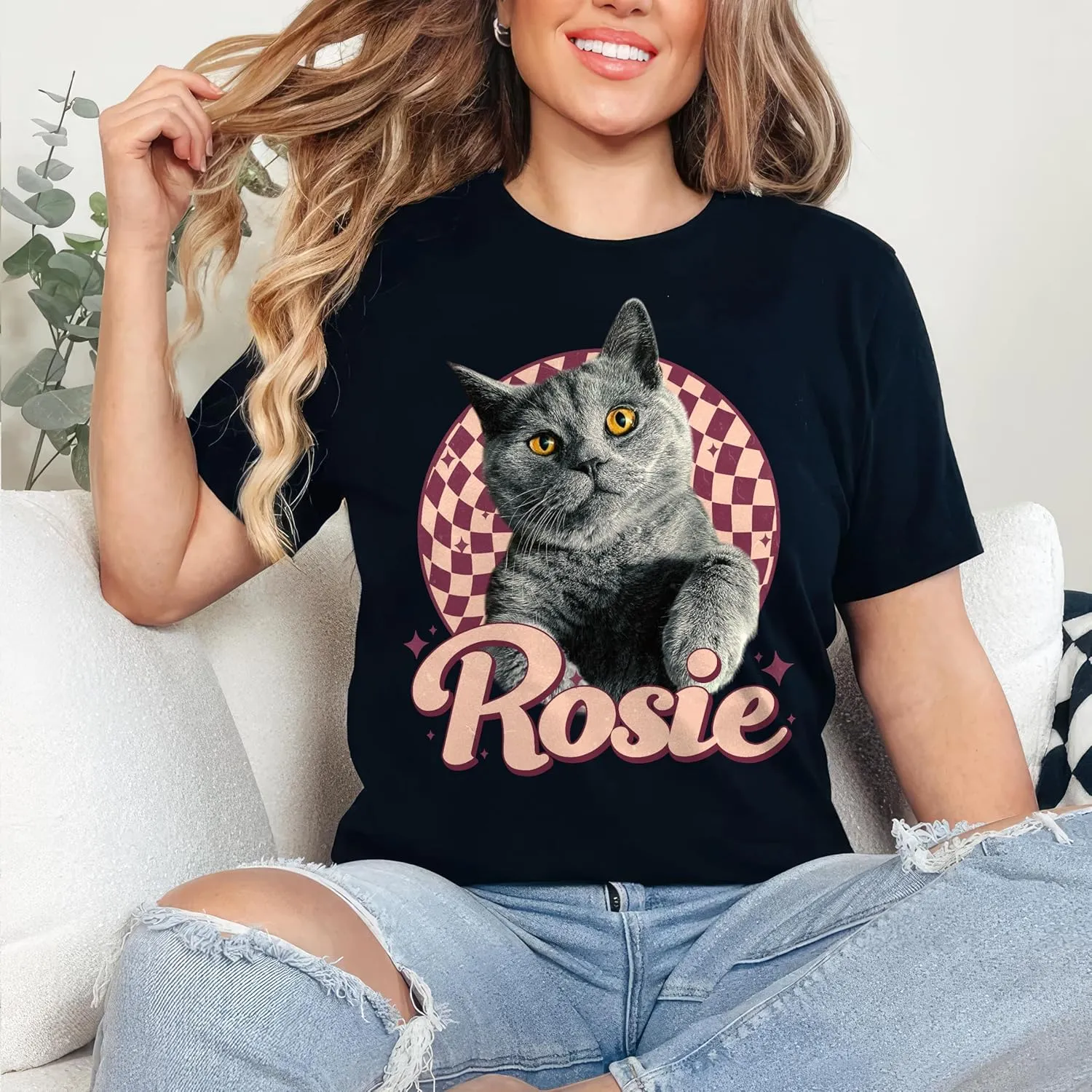 JIX & JOKY Custom Your Own Bootleg Rap Shirts with Dog Faces Custom Pet Shirt for Men Graphic Tshirt Gift Idea for Pet Lovers