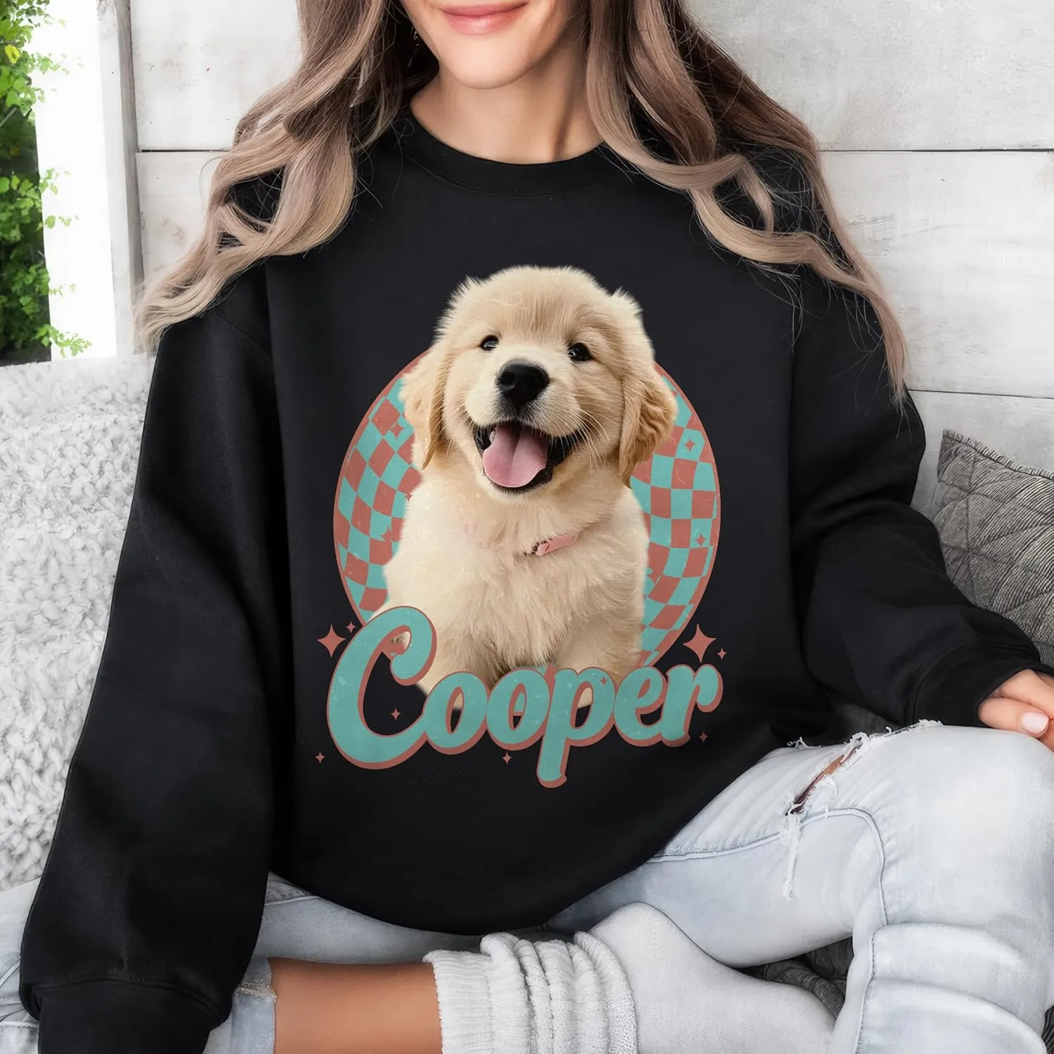JIX & JOKY Custom Your Own Bootleg Rap Shirts with Dog Faces Custom Pet Shirt for Men Graphic Tshirt Gift Idea for Pet Lovers