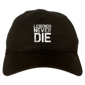 Legends Never Die Vintage Mens Dad Hat