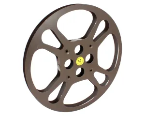 Vintage 16mm 1200FT 12" film reel - Home Theater Accessories, Movie room decor