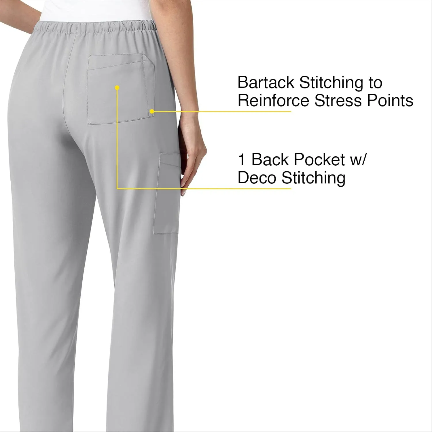 WonderWink Petite Women's Drawstring Pant