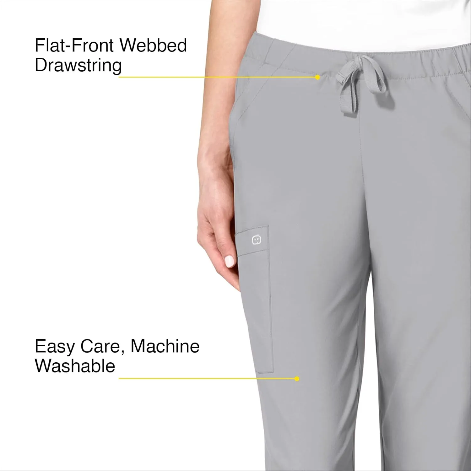 WonderWink Petite Women's Drawstring Pant